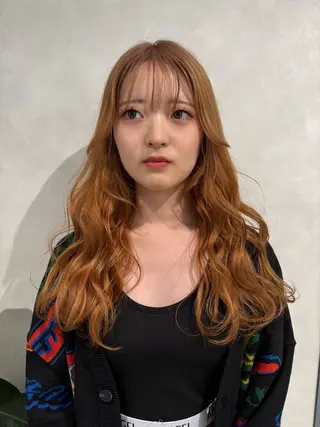 ロング 森住 優香のヘアスタイル
