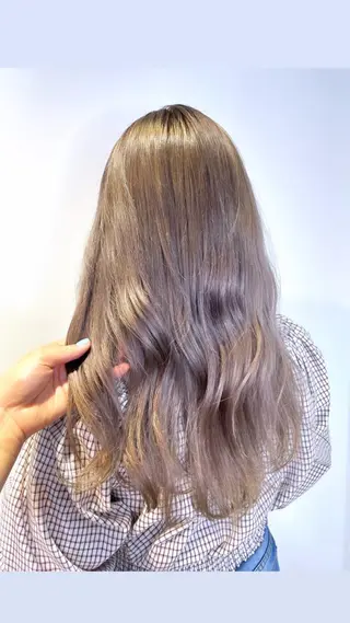 ロング カラー BoomBOX所属・HIBIKI/原宿 ハッシュカット🪄のヘアスタイル