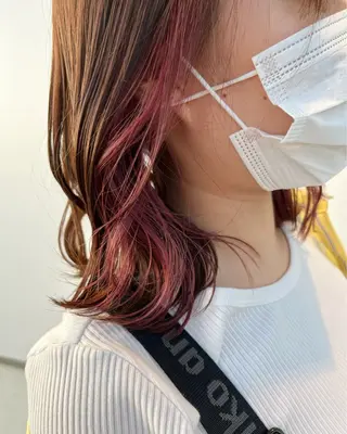 ミディアム 大坪 壱成のヘアスタイル