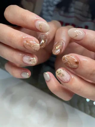 ネイル ニュアンス🥀個性派 MIYU🪅のネイルデザイン