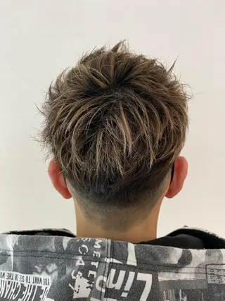 ショート カラー メンズ 柳澤 和也のヘアスタイル