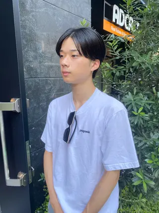 メンズ 室谷 侑奈のヘアスタイル