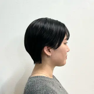 ショート Haruka韓国風 似合わせカット♡のヘアスタイル