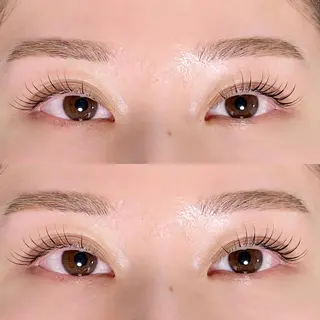 マツエク・マツパ アイブロウ RIKA SHIMIZUのマツエク・マツパデザイン