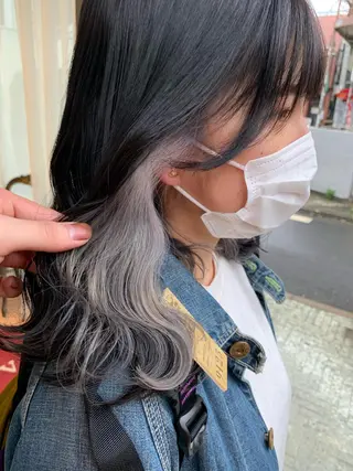 セミロング カラー 🪞上品で可愛い韓国 ヘア🪞Rikutoのヘアスタイル