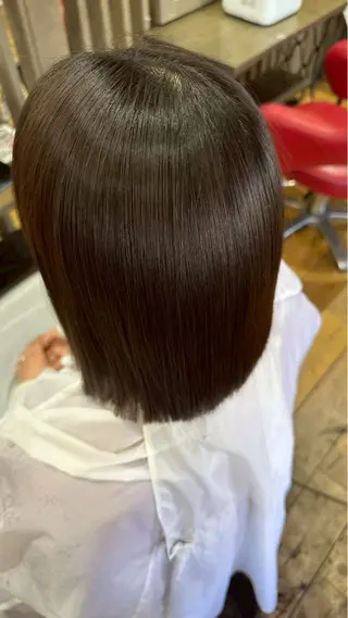 パーマ 壁 菜乃葉のヘアスタイル