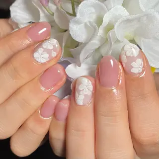 ネイル nail　milky 〜深夜にもネイル〜のネイルデザイン