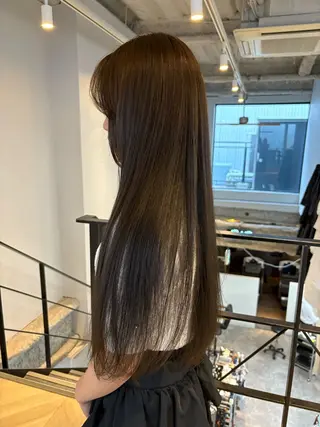 ロング カラー yuri/伏見/栄/ カットモデルのヘアスタイル