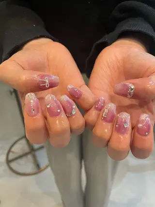 ネイル 束感まつ毛/ネイル/ LED♥KIRARAのマツエク・マツパデザイン