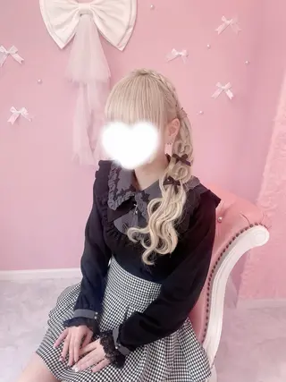 ヘアアレンジ 量産型ヘアメ🎀 松岡 野々香のヘアスタイル