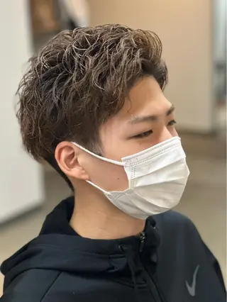 パーマ メンズ THE DAY所属・THE DAY 木村　敏之のヘアスタイル