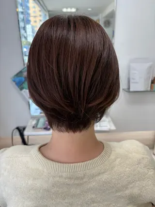 ショート 栗田 優月のヘアスタイル