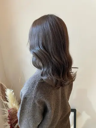 ミディアム カラー 林 慧悟のヘアスタイル