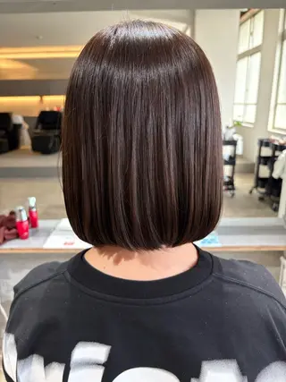 ミディアム 玉置 七海のヘアスタイル