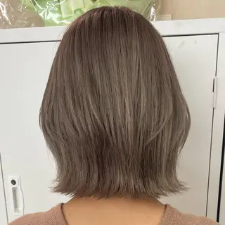 ショート カラー 奥山義進/ハイトーン /バレイヤージュのヘアスタイル