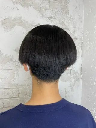 ショート ブリーチカラーボブ sayo🧸🤎のヘアスタイル