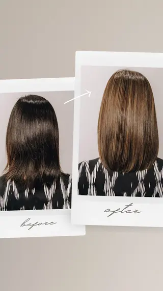 ミディアム 💎ブリーチ/パーマ /新宿/モリオのヘアスタイル