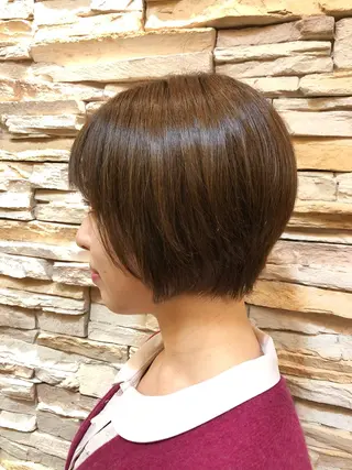 ショート 本多 美羽のヘアスタイル