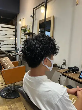 ショート パーマ 【髪質改善】関根 拓斗のヘアスタイル