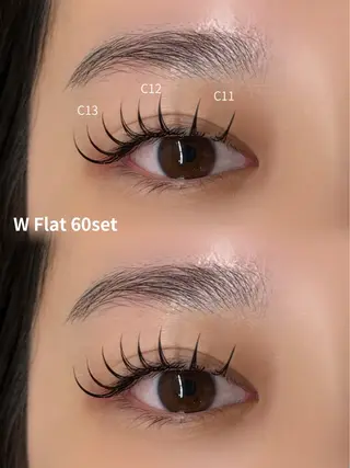 マツエク・マツパ UNIONBOOTH YURIのマツエク・マツパデザイン