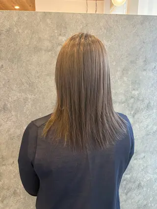 セミロング カラー hina 🪷のヘアスタイル
