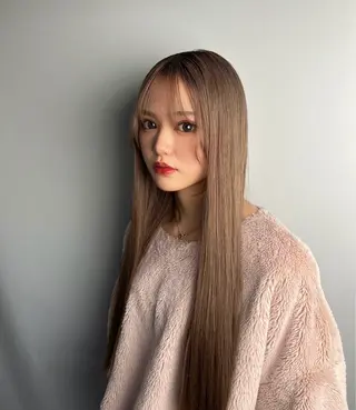 ロング 髪質改善／天神今泉 ソエジマリオのヘアスタイル