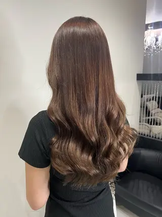 カラー YUDU🍊 germe/ジェルムのヘアスタイル