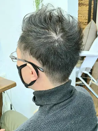 ショート メンズ 【大宮】デザイナー Anne 諳 アンのヘアスタイル