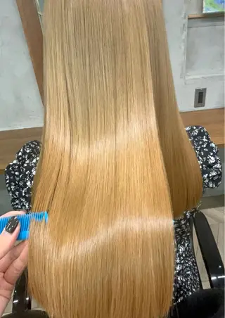 カラー ﾖｼﾅｶﾞﾏﾕ🦕 透明感カラーのヘアスタイル