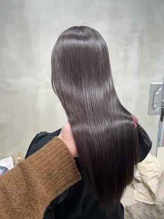 セミロング カラー the path shogo🌻のヘアスタイル