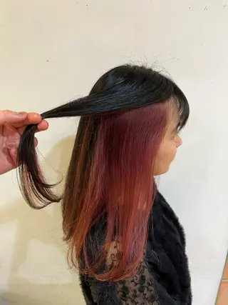 セミロング 🦕望月渉🦕 パーマ🌪️ブリーチのヘアスタイル