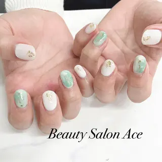 ネイル Beauty Salon Ace（ネイルサロン　エース）所属・池袋フィルイン Ace♡長さだしのネイルデザイン