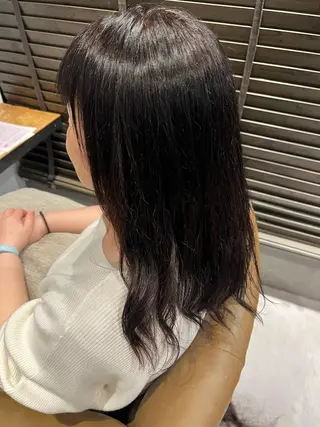 ミディアム hair salon SOURCE所属・菅 康志のヘアスタイル