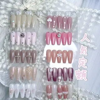 ネイル Rena🎀長さだし 専門🫧のネイルデザイン