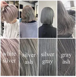 セミロング カラー 似合わせ小顔ショート /akane🐰♥️のヘアスタイル