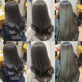 ロング カラー ラフィスヘアードープ所属・👑髪質改善wカラー /ハイトーン/アユカのヘアスタイル