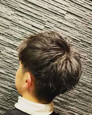 ショート メンズ ヒロ銀座 バーバーショップ神楽坂所属・ひらお あおとのヘアスタイル