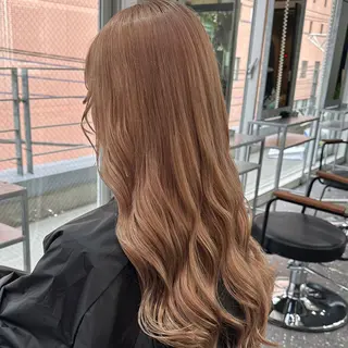 ロング パーマ/ダブルカラー ブリーチ⭐️海斗のヘアスタイル