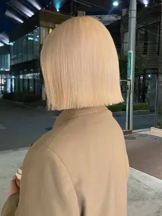 ショート カラー Toiro所属・近澤瑠以✂︎髪質改善 /艶カラー/中目黒のヘアスタイル