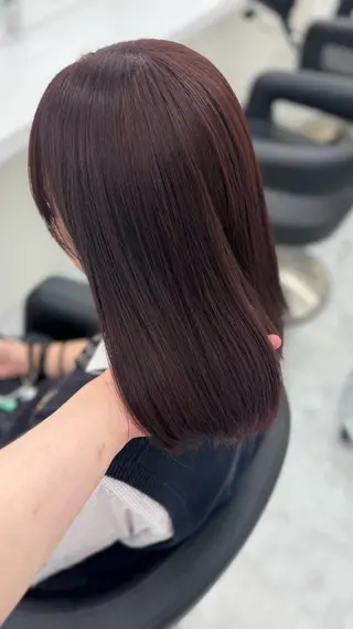 カラー 韓国上品ヘア🤍 ARISA🤍のヘアスタイル