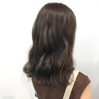 ミディアム カラー 【髪質改善カラー】 鈴木春樹/三軒茶屋のヘアスタイル