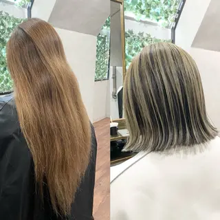 ミディアム _White所属・ＳＨＩ ＺＵのヘアスタイル