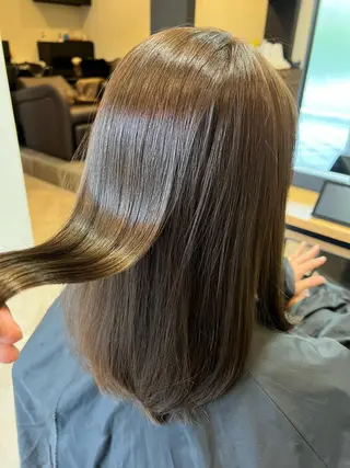 ロング カラー TAKA 髪質改善のヘアスタイル