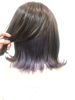 ミディアム カラーモデル募集 吉原佳穂💗のヘアスタイル