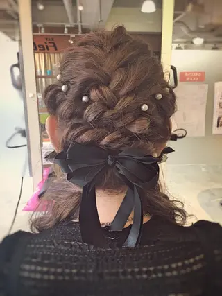 ヘアアレンジ 本田 卓也のヘアスタイル