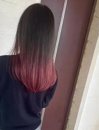 セミロング カラー NAO ☆のヘアスタイル