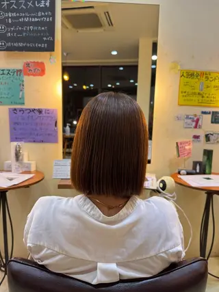 ショート 善方 心音のヘアスタイル