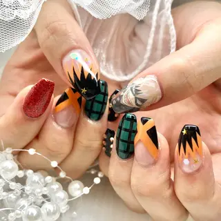 ネイル 池袋痛ネイル Nok. 渡辺のネイルデザイン