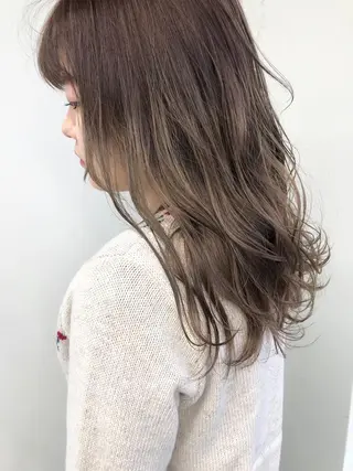 セミロング 小澤大輔 YOLO hairのヘアスタイル