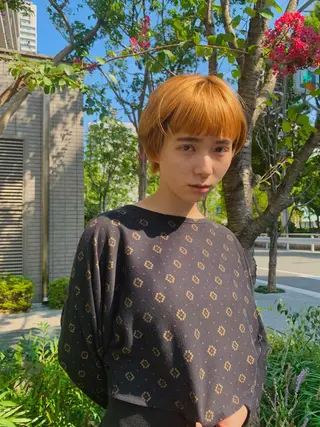 ショート ノモト ハルのヘアスタイル